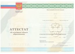 Аттестат за 9 класс 2011-2012 в Великом Новгороде