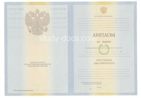 Диплом специалиста 2010-2011 в Великом Новгороде