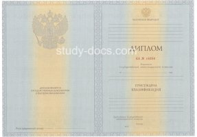 Диплом специалиста 2012-2013 в Великом Новгороде